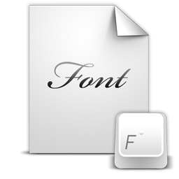 Document Font Icon 256x256 png